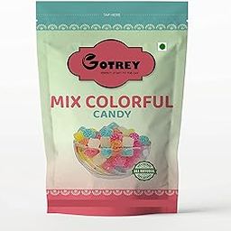 GOTREY Mix Colourful Fruit Candy khathi mithi Toffee Goli Orange, Lemon, Litchi, Paan, Pepper, Hard Mixed Flavored Fruity Sweet Candies (250 Gram)-image-25