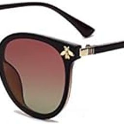 Honey Bee Oversized Oval Sunglasses for Women-image-27