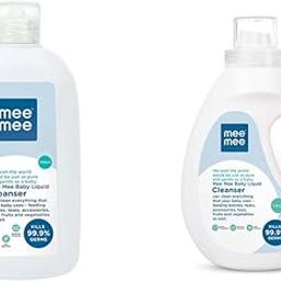 Mee Mee Anti-Bacterial Baby Liquid Cleanser (300 ml - Bottle) & Mee Mee Anti-Bacterial Baby Liquid Cleanser (1.5 L - Bottle)-image-44