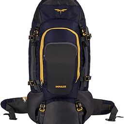 Impulse rucksack bags 75 litres travel bag for men tourist bag for travel backpack for hiking trekking Bag for men camping 3-pocket bag with 1 Year Warranty-image-38