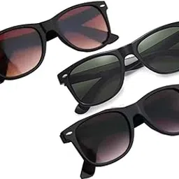 elligator UV Protected Wayfarer Sunglasses for Men & Women | Stylish Full-Rim Cover Eyewear for Driving Cycling, Sports | Lightweight Flexible Optical Frame for All-Day Comfort & Selfies (Multi_color)-picture-31