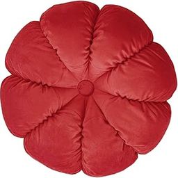 ARTISOUL® Round Throw Pillow Decoration Chair Seat Pad for Home Meditation Dining Room Red | Home Decor | Pillows-image-81