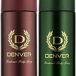 DENVER Hamilton & Honour Deodorant for Men,165ML Each (Pack of 2)-54