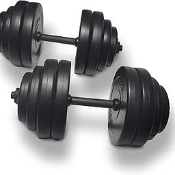 FIT & FITNESS Home Gym Combo, (8KG to 20KG) Exercise Set, Gym Set Combo, Fitness Set for Home Gym Exercise Fitness Workout (12KG)-image-68