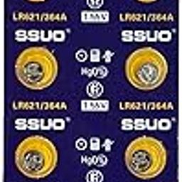 SR621 Button Cell Batteries (10 Pack) – 1.55V Silver Oxide – Also Known as 364, SR621SW, SG1, V364 – Long-Lasting Watch & Electronics Batteries-18