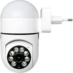 securinnov WiFi 360 Degree Pan | Plug Light Vision 1080p Security Camera,| Two-Way Audio,Night Vision | Wireless Home Surveillance Cameras with Motion Detection (Plug Light Vision)-image-67