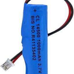KP Original 14500 3.7v 1000mAh Rechargeable Battery (with Connector) for Bluetooth, Speaker, Headset, Robotics,DIY Projects 1000 mah-16