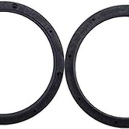 ATORSE® Pair Universal Solid 6.5Inch Car Speaker Spacer Adapter Bracket Holder Black-image-34