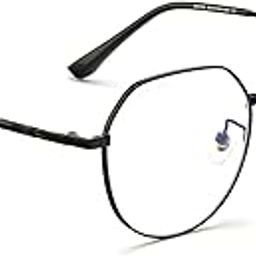 ROYAL SON Round Antiglare Computer Glasses for Eye Protection Men Women Transparent-image-18