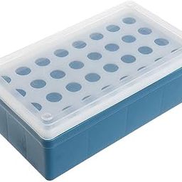 CLUB BOLLYWOOD® PVC Laboratory 32 Sockets 5ml Centrifuge Tube Stand Holder Box -Blue|1 Piece Centrifuge Tube Holder-26