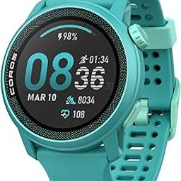 COROS PACE 3 Sport Watch GPS, Lightweight and Comfort, 15 Days Battery Life, Dual-Frequency GPS, Heart Rate, Navigation, Sleep Track, Training Plan, Run, Bike, and Ski (Emerald Silicone)-15