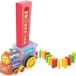 RIAAN KHILONA Train Set with Around 40 Pcs Block with Light Sound Building Blocks Stacking Tile Game for 3-12 Years Old Boys Girls Kids (Multicolor)-image-75