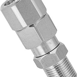 MERISHOPP®3/8 inch NPT Thread Quick Connect Anti Twist Pressure Washer Swivel Fitting|1 Pressure Washer Swivel Fitting|Home & Garden-image-95