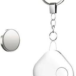 Key Finder, Item Finder Works with Apple Find My (iOS only), Bluetooth Tracker with Key Chain, Replaceable Battery, Privacy Protection, Lost Mode, Item Locator for Luggage, Bags, Wallets and More-12