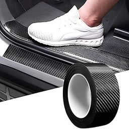 Juragh Carbon Fibre High Gloss Anti Scratch Black Carbon Fiber Paint Protection Film Tape Ppf for Car Protection and Decoration - 2 Inches X 5 Meters-image-99
