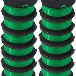 SF-080 Replacement Spool for Black and Decker GH3000 LST540 LST540B GH3000R SF-080-BKP Auto Feed Spool Single Line Trimmer 20ft 0.080 inch (10 Pack) by TOPEMAI-picture-11