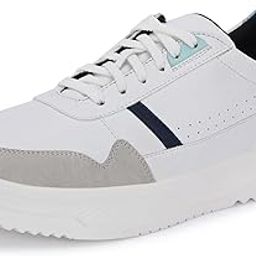 Mens Sneakers | Casual Shoes | Cone Heel Lace-Up Sneakers for a Unique Look |Experience Comfort & Style with Soft Cushioned Insole | Trendy Lace-Up Design Sneaker (2565)-image-75