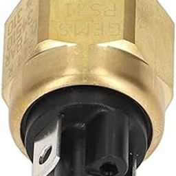 Pressure Sensor, High Sensitivity Resistance Brass Excavator Pressure for Replacement (0.7 Bar)-1