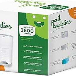 Pail Buddies Diaper Pail Refills | 6 Count | Compatible with Dekor Plus Diaper Pail | Strong, Durable Diaper Pail Refills with Fresh, Baby Powder Scent-image-7