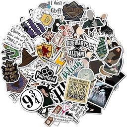 Vinyl Pack of 50+ Harry Movie Stickers for Laptop, Journal, Diary, Guitar, Mobile Case - Aesthetic Waterproof Stickers, self Adhesive-18
