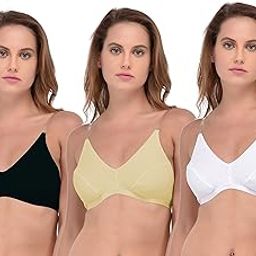Cotton Women's Non-Wired Non Padded Bra-image-20