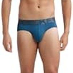 IC27 Men's Tactel Microfiber Elastane Stretch Solid Brief with Moisture Move Treatment (in, Alpha, M, Petrol Green)-image-7