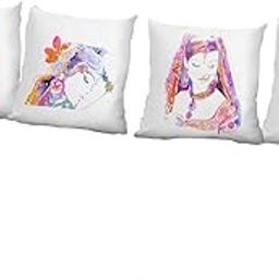 Modern Art Theme Printed Cushion Cover (12x12 Inches)(Pack of 4)-image-49