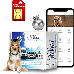 Smart Bell Shaped Pet GPS Tracker for Dogs, Cats & Other Animals with Lifetime FreeTracking Platform & 1 Year Data SIM Subscription-17