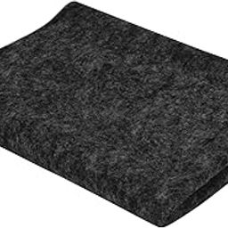 MEGREZ Chinese Calligraphy Drawing Felt Mat, Sumi Xuan Paper Painting Felt Desk Pad for Chinese Calligraphy Writing Japanese Drawing, Black, 19.6 x 27.5 inch (50 x 70cm)-image-47