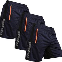 Sportinger Men's Workout Athletic Shorts 5 inch Inseam Quick Dry Running Shorts Men Lightweight Sports Gym Shorts with Pockets-image-59