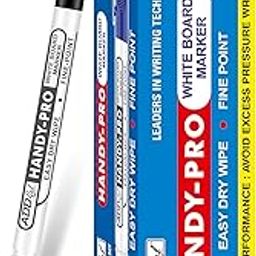 ADD Gel Handy-Pro Whiteboard Bold Point Marker Pack Of 10 Markers (Black)-31