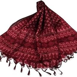 Women's Polka Dots Printed Art Silk Dupatta-21