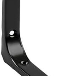 2xHeavy Duty Shelf Bracket Wall Hanging Shelve L Shaped Brackets Black 4Inch-image-74