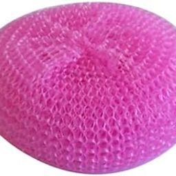 TRIPLC MOOLYAVAAN Products Nylon Plastic Scrub Pads Multi Colour Foam Pad Sponge Scourer Kitchen Scrubber for Dish Utensils Tiles Cleaning (6)-image-66