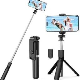 TARAVEE, i19, Selfie Stick with Tripod Stand, Black, Compatible with Mobile Phone and iPhone, Samsung, Bluetooth Extendable, 360 Degree Rotation, Portable Selfie Stand for Perfect Photos and Videos-14