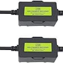 ANYCAR Led Headlight Decoder H7 Canbus Resistor Anti-flicker Harness Headlight Bulb Decoder for LED Headlight Warning (H7)-image-83