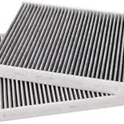 Cabin Filter AC Filter Compatible for BMW 5'F10(520D,530D) (CARBONATED)(SET OF 2)-25