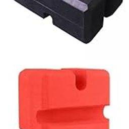 MERISHOPP® 2Pcs Bench Press Block Multiple Angle Weight Lifting Fitness Red L Black L|Sporting Goods | Fitness Running & Yoga | Strength Training-image-23