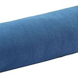 CALANDIS™ Round Neck Pillow Hollow Cotton Soft Comfortable for Office Vertebra Car Blue | Travel Pillows | Travel Accessories-image-93