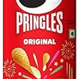 Pringles Kellogg's Potato Chips Original Flavour, 107 grams | Snack Food-image-10
