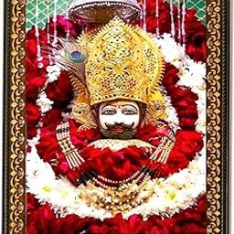 HKS Baba Khatu Shyam Ji/Hare Ka Sahara khatu Shyam Hamara Photo Frame For Mandir/Puja Ghar/And Home Small Size (6 x 8 Inch)-image-16