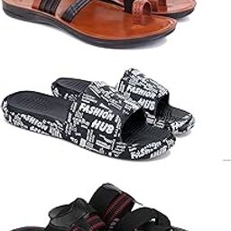 Men's Sandals | Lightweight Wear| Stylish & Easy to Wear For Men's PCV-SAN-(3-COMBO)-3151-3103-3128-image-101