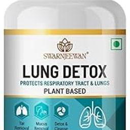 Swarnjeewan Lung Detox, Ayurvedic medicine for Smoker Lungs & Healthy Lungs - 2x30 Capsule-image-35
