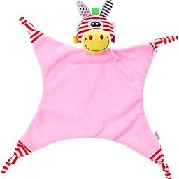 Cute Animal Plush Cloths Kids Bedtime Blanket Toys Yellow Mouth Giraffe-image-62
