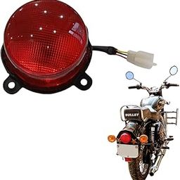 VTRUST Bullet Tail Light fit for Compatible for Royal Enfield Classic 350 & 500 |Halogen Brake Light for Bike (Red) |OEM Performance| Corrosion Resistance and Supreme Finish-image-88