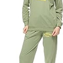 SN SWEET NIGHT Cotton Track Suit for Womens Printed Full Sleeves-image-2