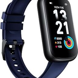 Fitness Tracker Smart Watch, 1.47" Full Touch Health Tracker with 24/7 Heart Rate & Blood Oxygen Monitor, Sleep Tracker, 3ATM Waterproof Step Tracker Activity Tracker for Women Men, Midnight Blue-8