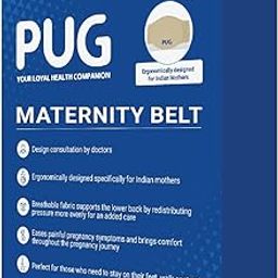 PUG Maternity Support Belt, Universal Size (Pack of 1) | Nurture Your Pregnancy Comfort | Embrace care with our adjustable Maternity Support for Abdomen, Pelvic, Waist, and Back Pain Relief | Suitable for Every Trimester-6