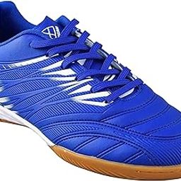 Valencia Indoor Soccer Shoes for Teen & Adult | Lightweight and Durable Men's & Women's Futsal Shoes for Superior Performance | Adult Indoor Football Cleats with Non-Marking Rubber Outsole-image-45