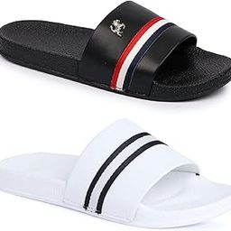 Men's Combo Pack of 2 Flip-Flops Multicolour-picture-6